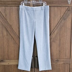 Ann Taylor- High Rise Trouser Pant in Cross Weave
